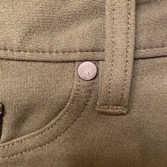EUC Calvin Klein Olive Green Jegging, size US 8 - Picture 4 of 10